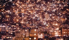 Rocinha at night by Kay Verhe