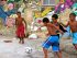 Children playing soccer in Morro da Providência