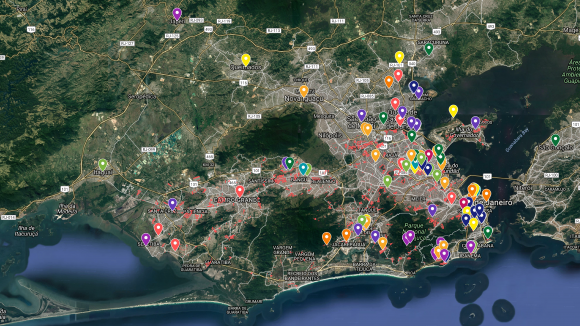 O meu maps parou de mostrar a imagem em anexo, favelas e facções no Rio de  janeiro. Podem me ajudar? - Comunidade Google Maps